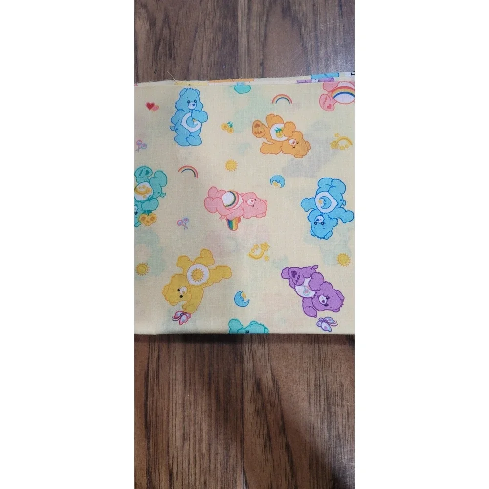 9 Assorted Cotton Blend Fabric Material Care Bear Baby